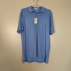 *NEW Peter Millar Polo Blue Size Medium (FLAW)